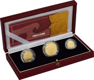 2003 Proof Britannia d'Oro - Cofanetto da 3 Monete