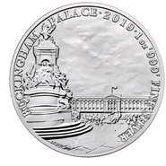 2019 Moneta d'Argento 1oz Buckingham Palace - Serie "Landmarks of Britain"