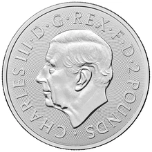 2025 Sei decenni di 007, Bond degli anni 2000 Moneta d'argento da 1 oz.