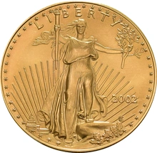 2002 Eagle Americana d'Oro 1oz