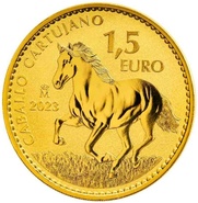 2023 Moneta d'Oro Spagnola 1oz con Cavallo Certosino