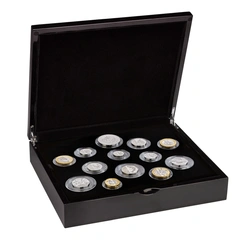 La serie di monete Moneta d'argento Proof del Regno Unito 2026