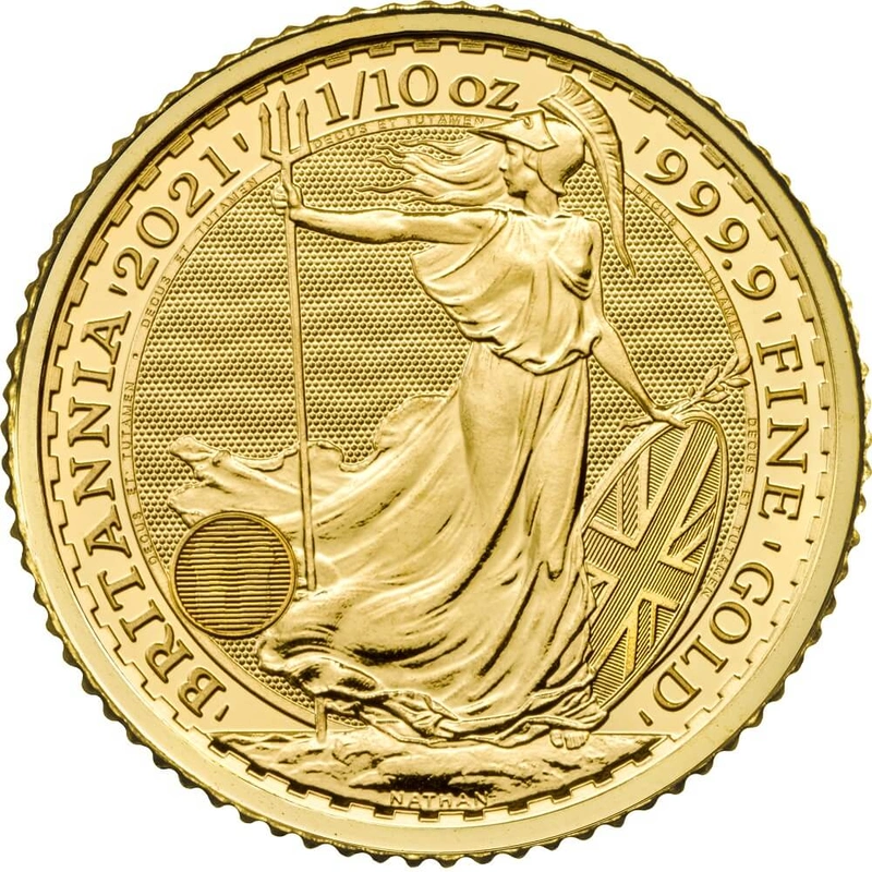 2021 Britannia d'Oro 1/10oz