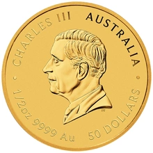 Moneta d'oro 2026 Anno del Cavallo 1/2 oz Perth Mint Serie Lunare Australiana