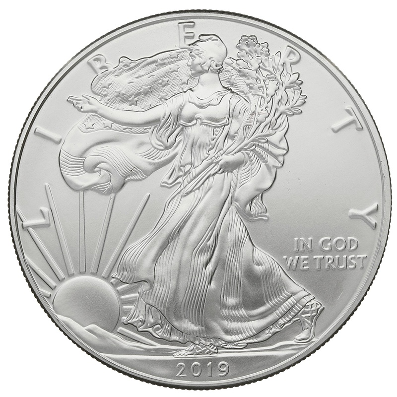 2019 1oz American Eagle Silver Coin