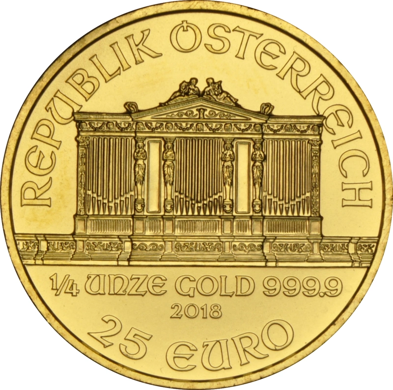 2018 Philharmonic d'Oro Austriaca 1/4oz