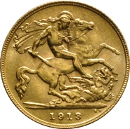 1913 Mezza Sterlina - Giorgio V - Londra
