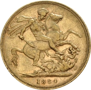1884 Sterlina - Vittoria Giovane - M