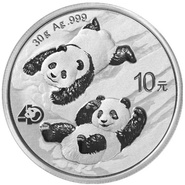 Panda Cinese 30g d'Argento 2022