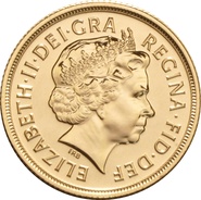 Sterlina - Elisabetta II - Quarto Ritratto con Diadema