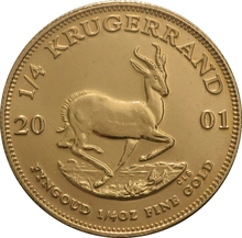 2001 Krugerrand d'Oro 1/4oz