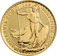2018 Britannia d'Oro 1oz