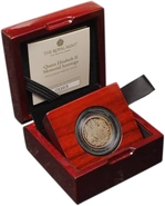 Sterlina d'oro Commemorativa Regina Elisabetta II 2022 - Proof