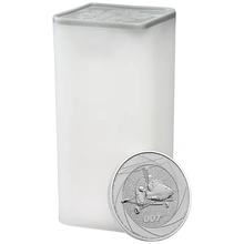 2024 60 anni di 007 - Moneta d'Argento 1oz - James Bond degli anni '60