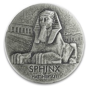 2019 Moneta d'argento da 5oz - Sfinge di Hatshepsut