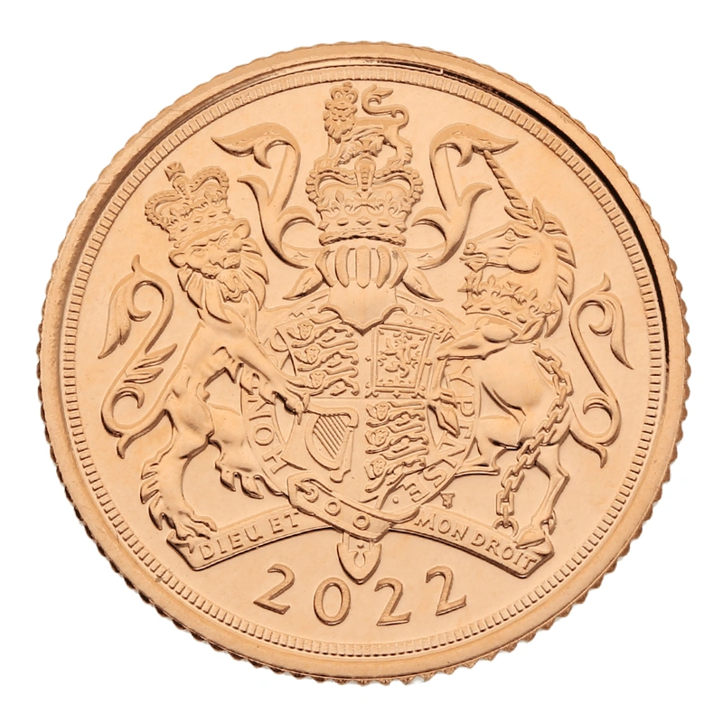 2022 Mezza Sterlina d'Oro