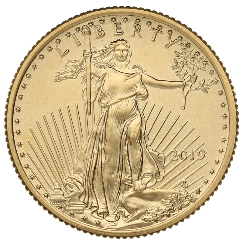 2019 Eagle Americana d'Oro 1/4oz