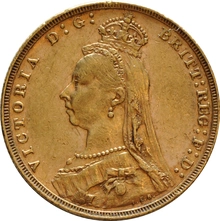 1888 Sterlina - Vittoria - Giubileo - Londra
