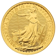 2023 Britannia d'Oro Regina Elisabetta 1/2oz
