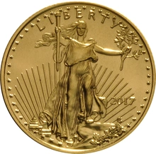 2017 Eagle Americana d'Oro 1/4oz