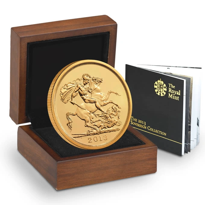 2013 - Proof 5 Pound d'Oro - Mai Circolato