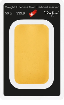 Argor-Heraeus Lingotto d'Oro 50g