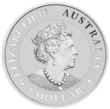 2022 Canguro Nugget Australiana d'Argento 1oz