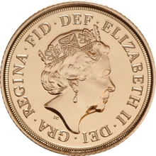 2016 Mezza Sterlina d'Oro