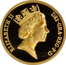 1988 Doppia Sterlina d'Oro Proof
