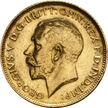 1911 Mezza Sterlina - Giorgio V - S