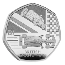 La serie di monete Moneta d'argento Proof del Regno Unito 2026