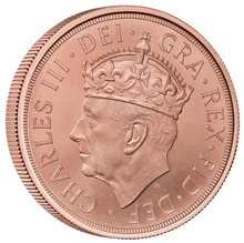 2023 Quintupla Sterlina 'Brillante Non Circolata' confezionata - incoronazione di Re Carlo III