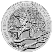 2023 Moneta d'Argento 10oz Robin Hood - Serie Miti & Leggende
