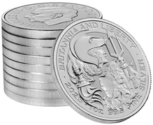 2025 Britannia & Liberty - Moneta d'argento da 1oz