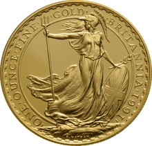 1991 Proof Britannia d'Oro - Cofanetto da 4 Monete