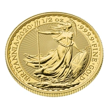 2020 Britannia d'Oro 1/2oz
