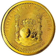 Moneta d'Oro Toro Spagnolo 2023 1/10oz