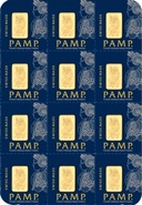 PAMP Confezione Multigrammo 12 Lingottini d'Oro