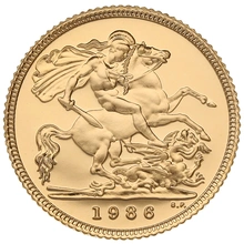 1986 Mezza Sterlina - Elisabetta II - Terzo ritratto - Corona Anziana - Proof con Confezione