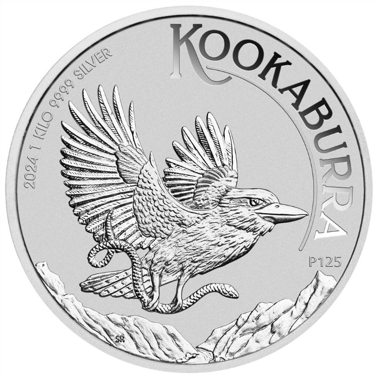 2024 Moneta d'Argento Australiana1kg Kookaburra
