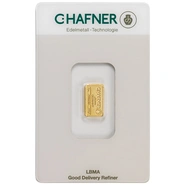 C. Hafner Lingottino d'Oro 1 Grammo