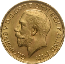 1914 Sterlina d'Oro - Giorgio V - Londra