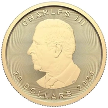 2024 Maple Canadese d'oro 1/2 oz