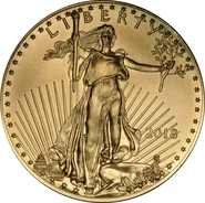2018 Eagle Americana d'Oro 1/2oz