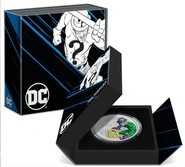 2023 Moneta d'Argento proof - L'Enigmista - I cattivi della DC