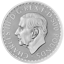 2023 Britannia d'Argento 1kg Re Carlo III