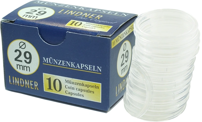 Scatola Lindner 29mm x 10 Capsule