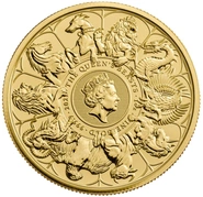 2021 Queen's Beast Completer d'Oro 1oz