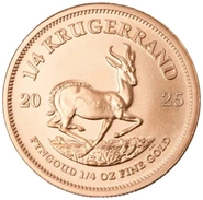 2025 Krugerrand d'Oro 1/4oz