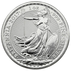 Britannia d'argento con Marchio 'Privy'